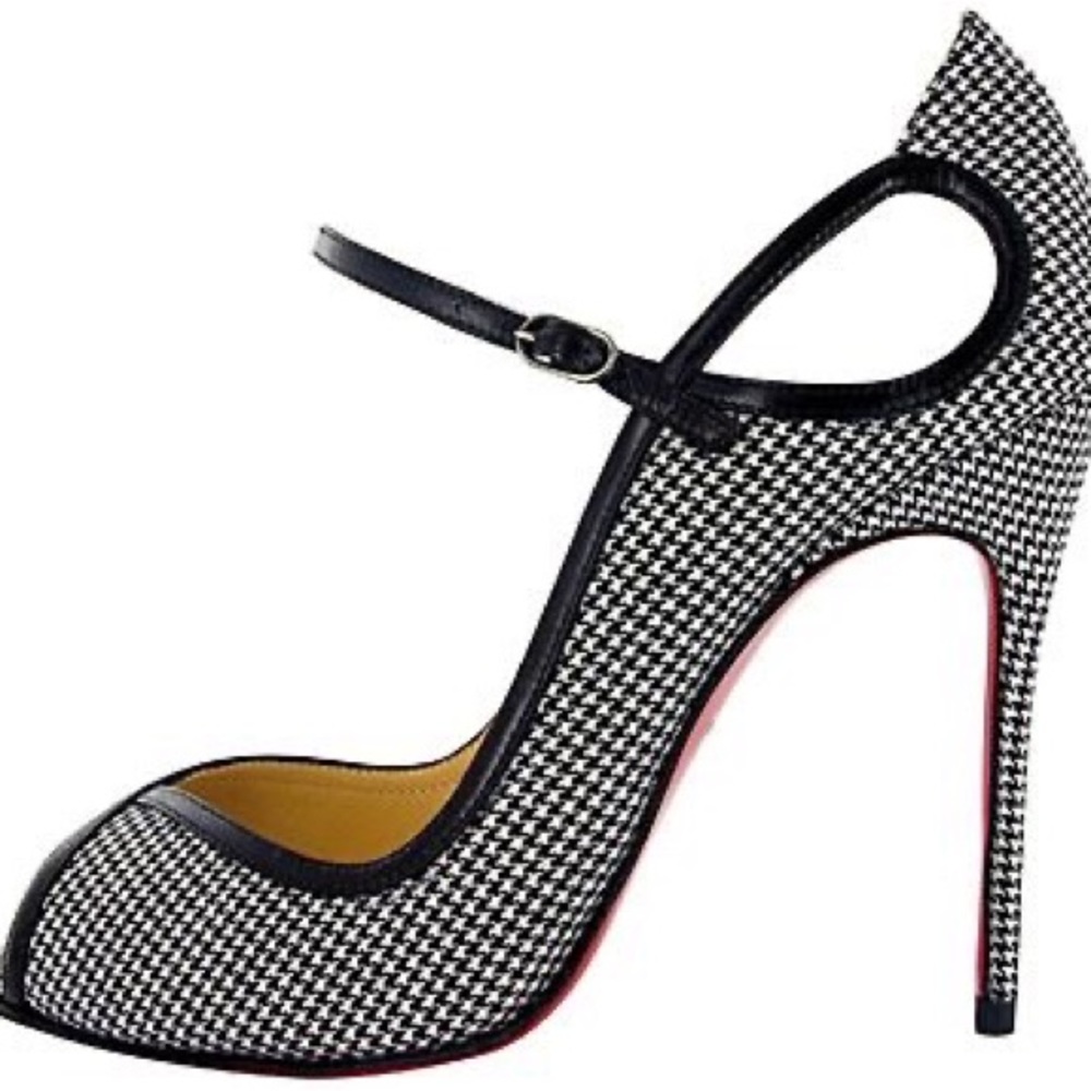 ❤️CHRISTIAN LOUBOUTIN HOUNDSTOOTH PUMPS❤️